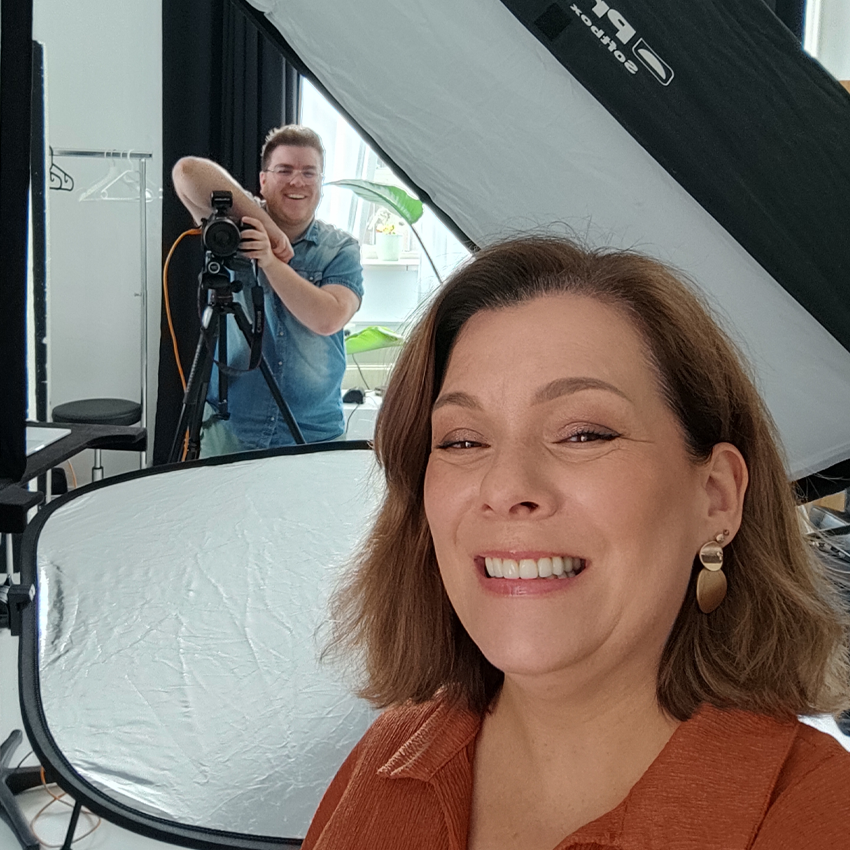 Visagiste voor fotoshoots